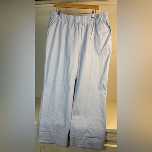 NWT Light Blue straight leg pull on pants size 0X